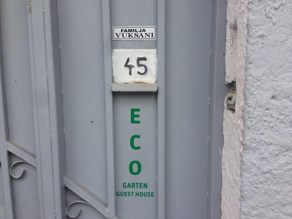 Eco Garten Guest House Shkodra Exterior foto